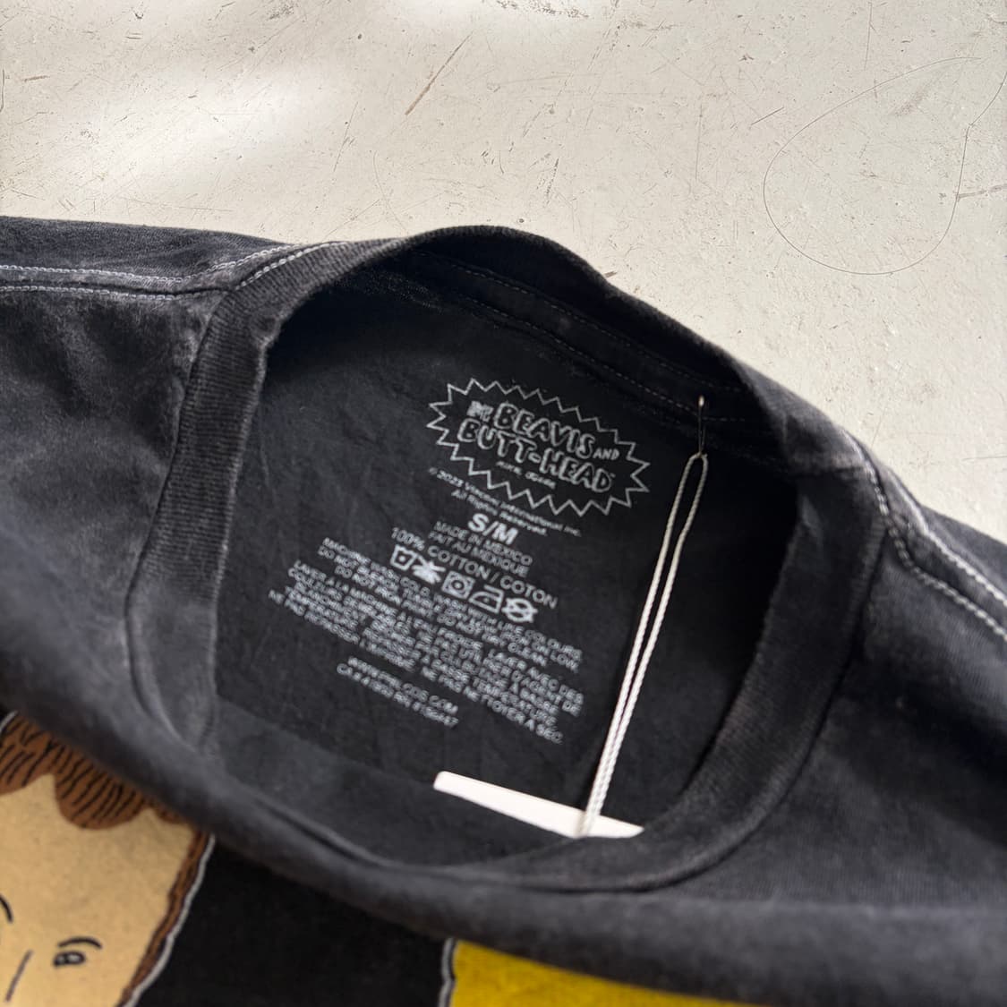 비비스와 버트헤드 오피셜 빈티지 롱슬리브 S/M 상품이미지6