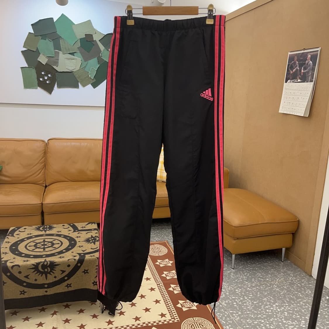아디다스 00's 빈티지 Y2K 블랙핑크 트랙팬츠 90 C08673 상품이미지3