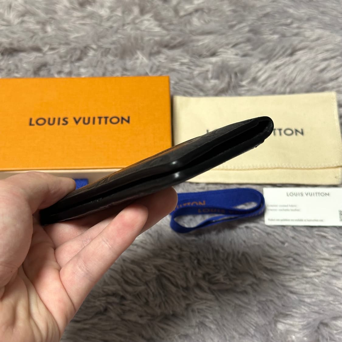 [풀구성] 루이비통 이클립스 쉐도우 오거나이저 카드지갑 블랙 상품이미지6