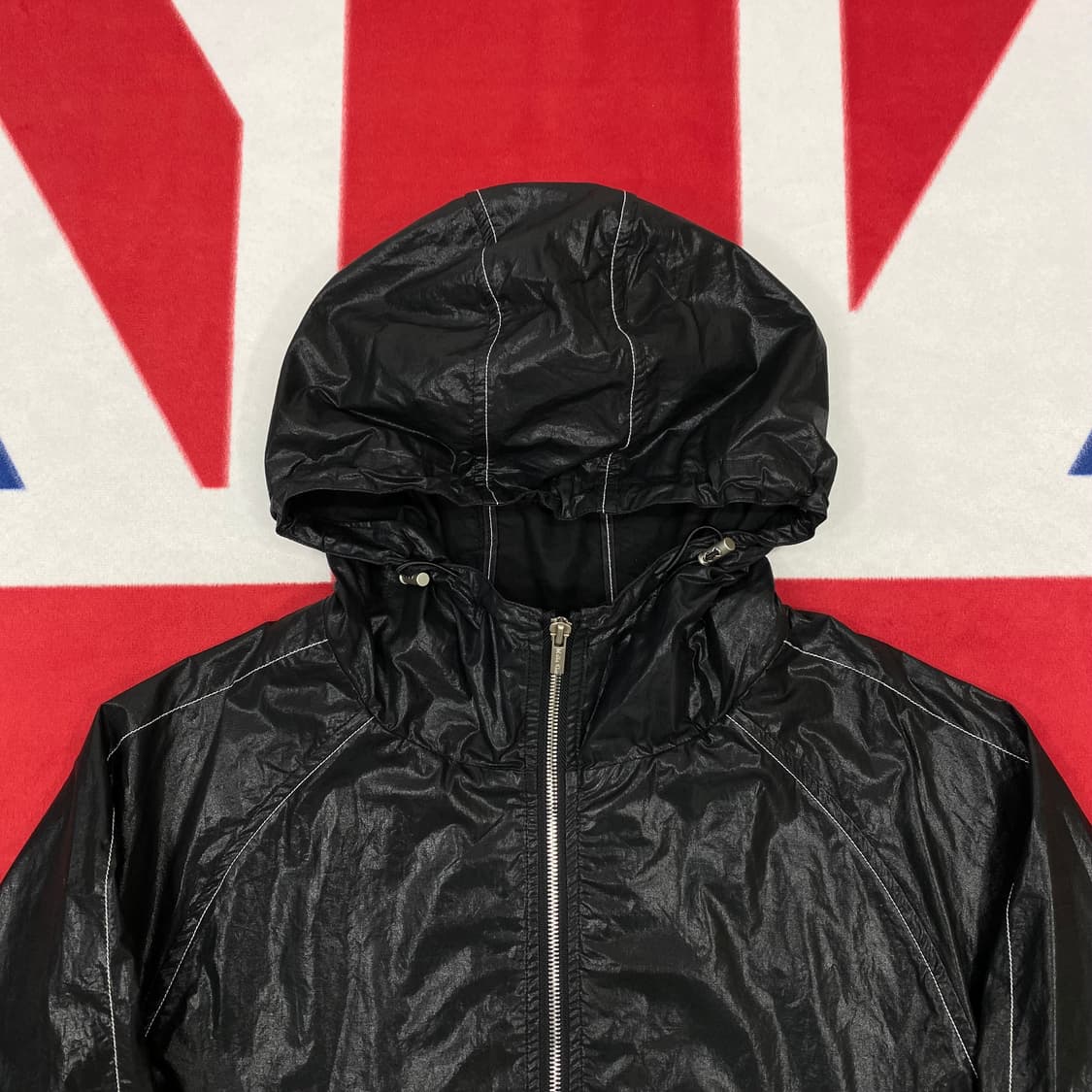 마뗑킴 크롭 후디 코팅점퍼 여성 FREE  상품이미지4