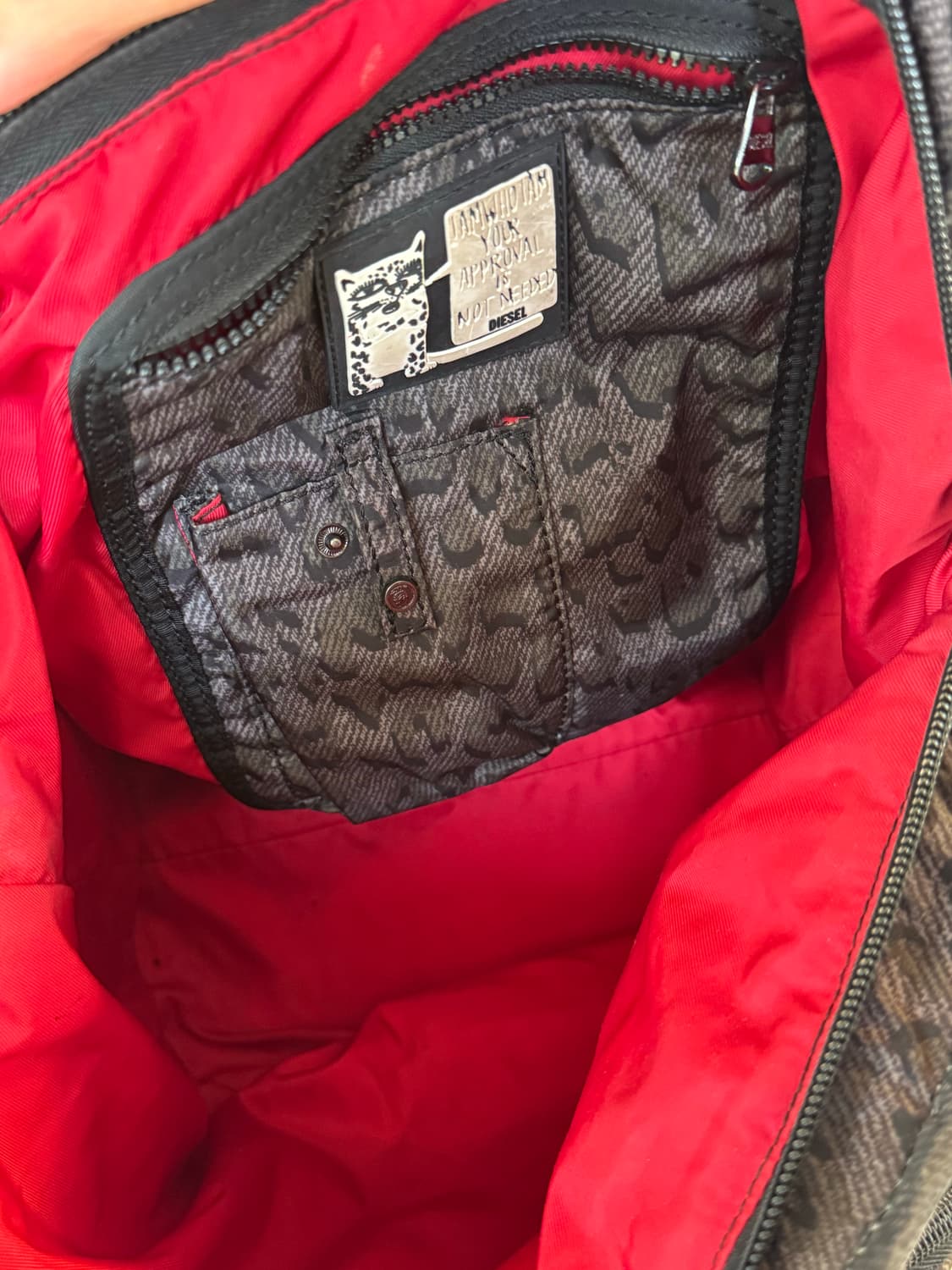 Diesel Leopard Pattern Shoulder Bag 상품이미지6