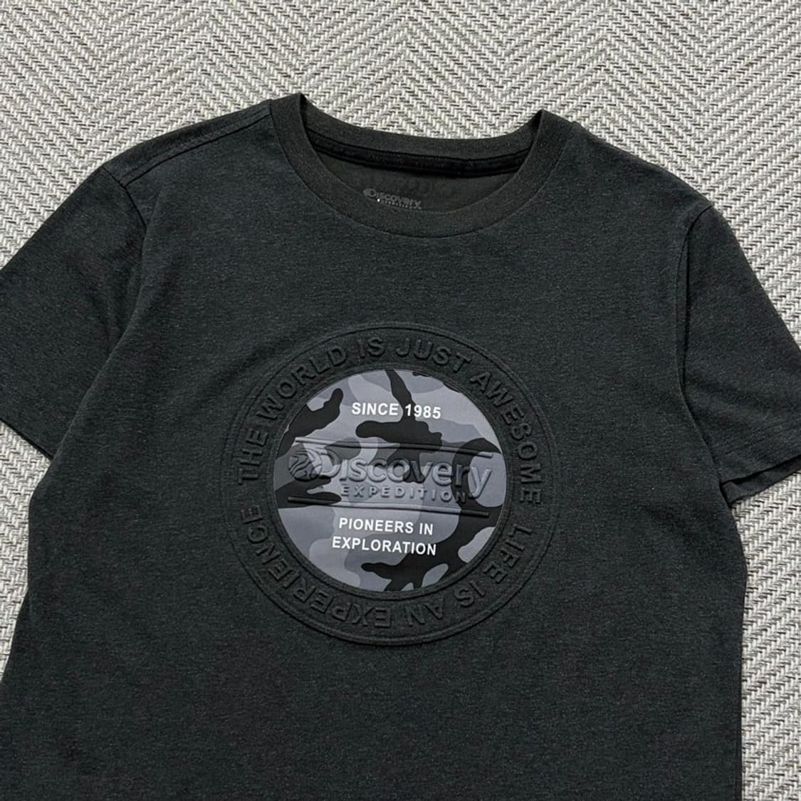 디스커버리 엠보 로고 티셔츠 v2998 상품이미지3