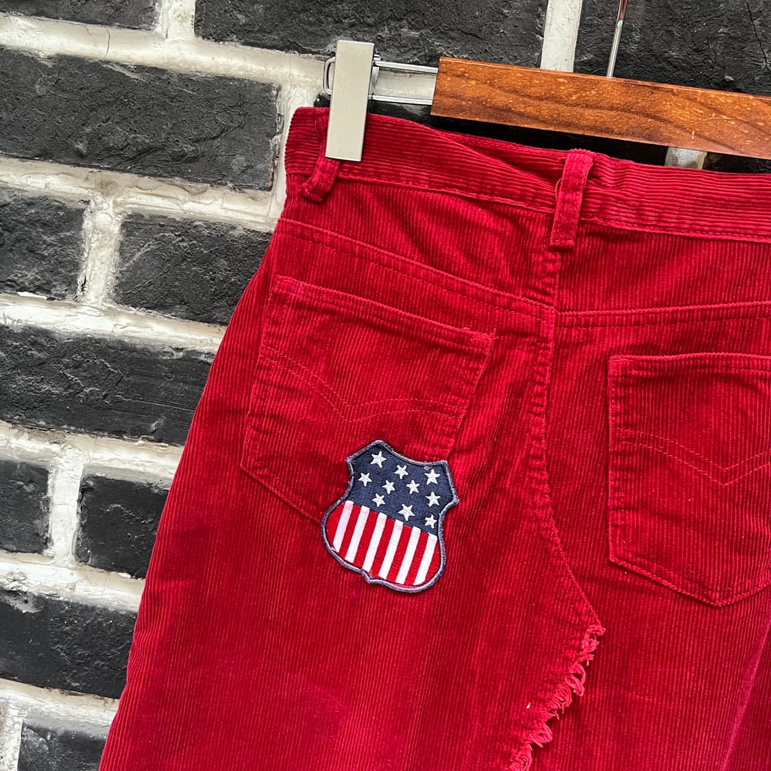 코듀로이 패치 스커트 상품이미지6