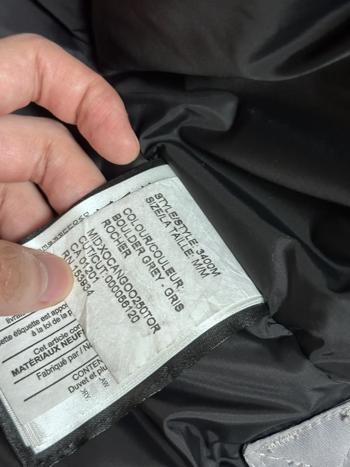 캐나다구스 패딩 3400M 상품이미지5