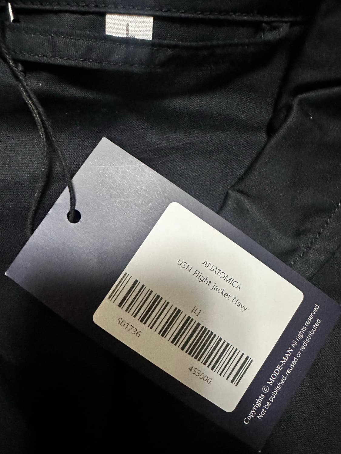 아나토미카 USN Flight jacket 플라이트 자켓 Navy 상품이미지3