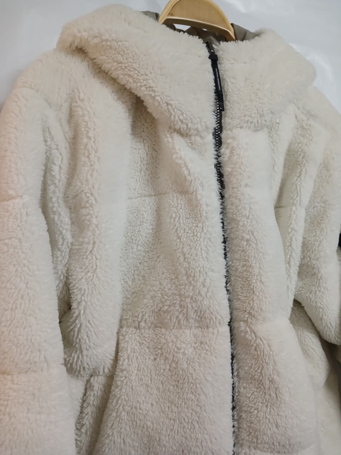 (S,90)내셔널지오그래픽 리버시블 후디 점퍼 N214UDW050 상품이미지2