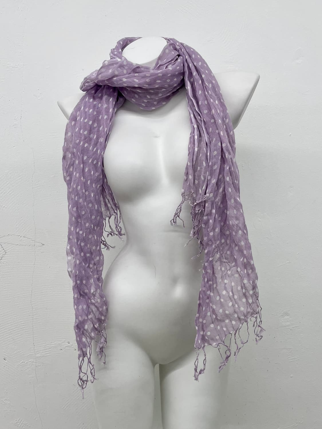 너드모리 도트 머플러  상품이미지3