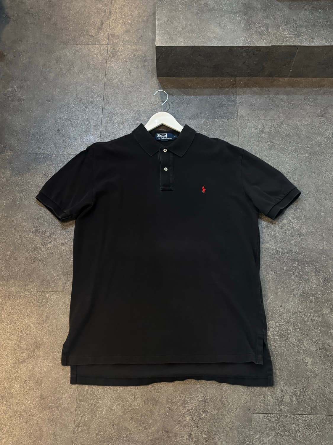 폴로 랄프로렌 반팔 PK 카라티 블랙 상품이미지2