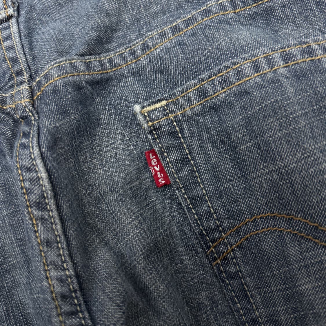 리바이스 569 새깅 워싱 와이드 스케이터 데님팬츠 상품이미지8