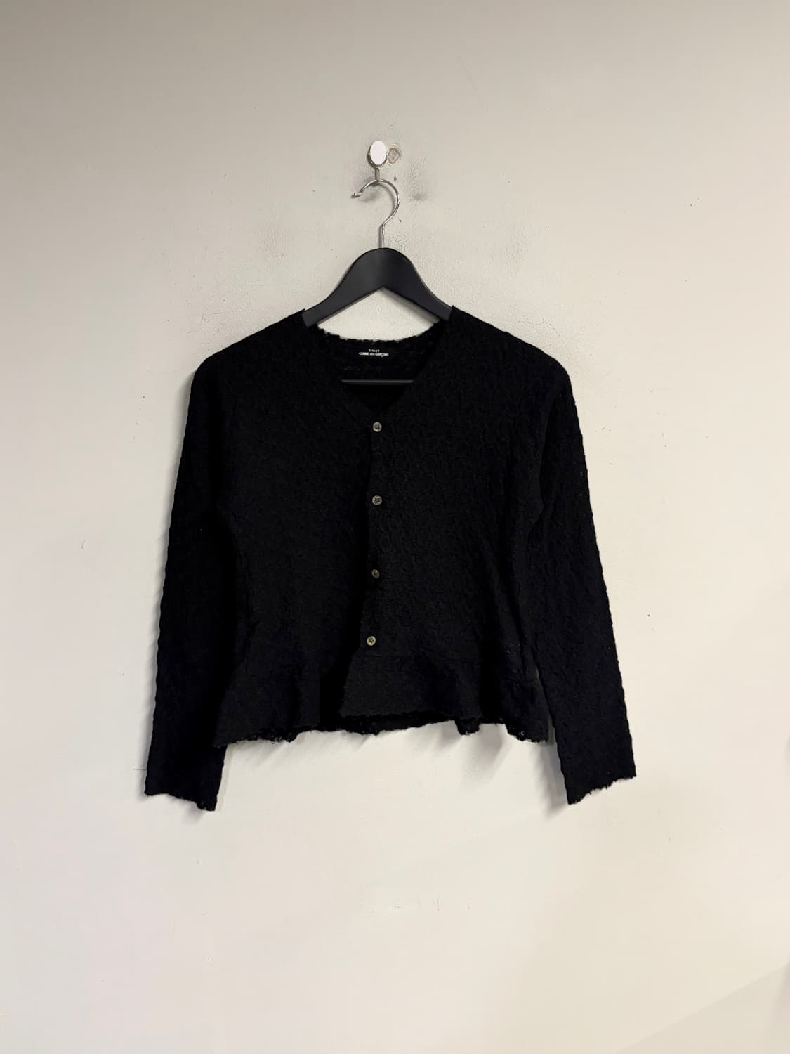 COMME des GARCONS TRICOT textured cardig 상품이미지1