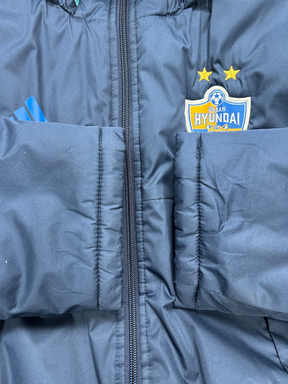 아디다스 k리그 울산 현대 콘디보16 롱패딩 105 상품이미지8