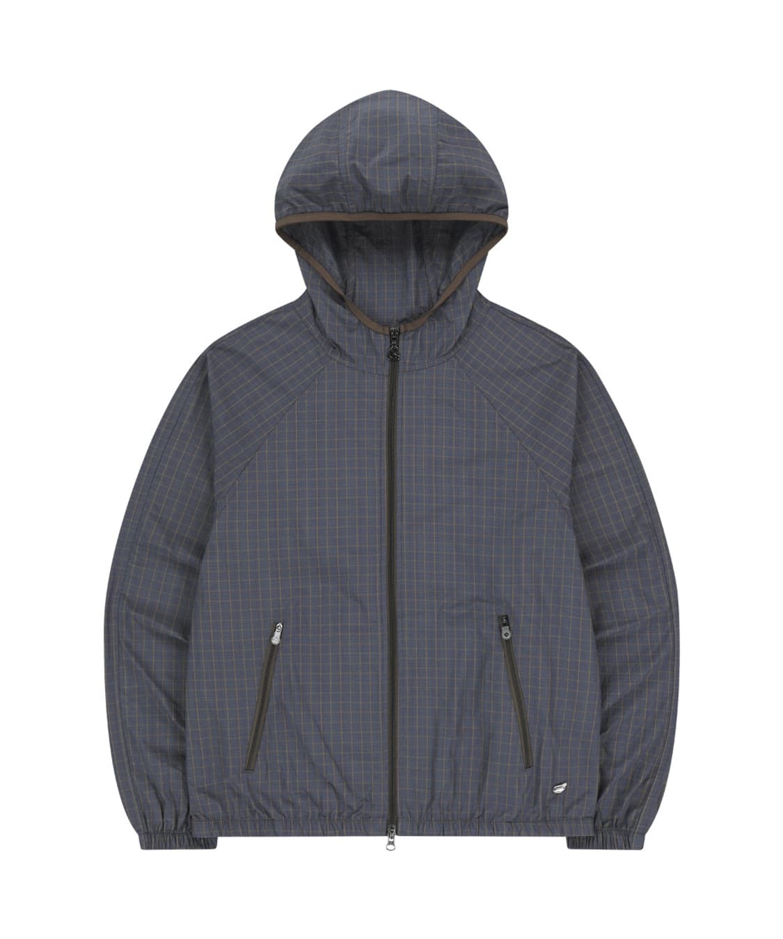 COYSEIO CHECK WINDBREAKER PURPLE 상품이미지1
