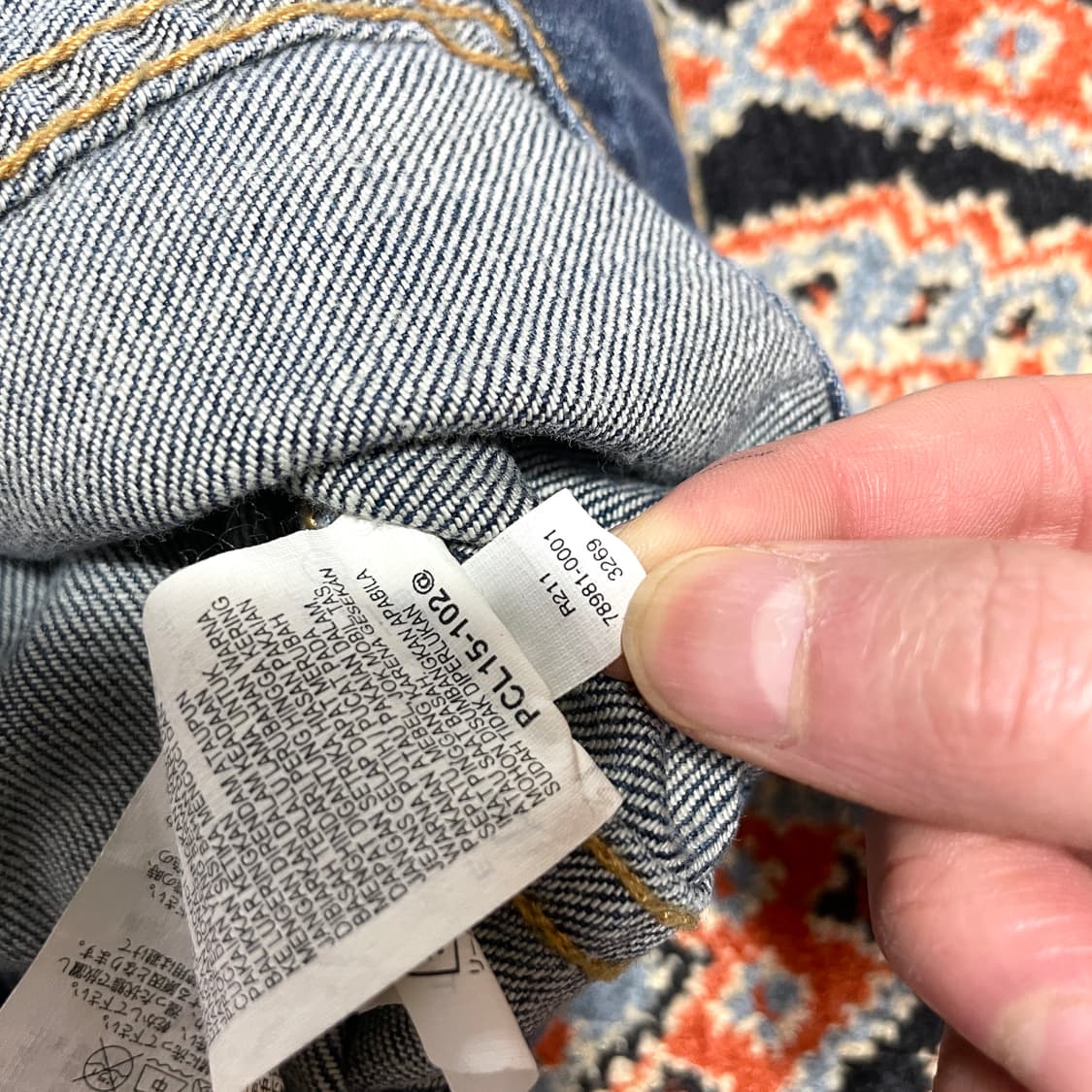 리바이스 데님 조끼 여성S 상품이미지6