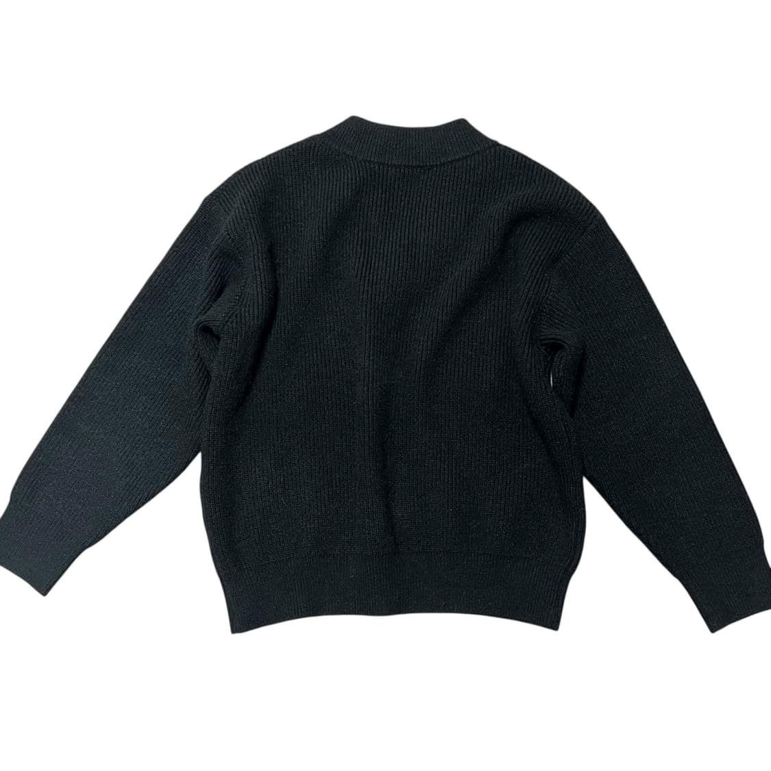 블랙 브이넥 니트 상품이미지5