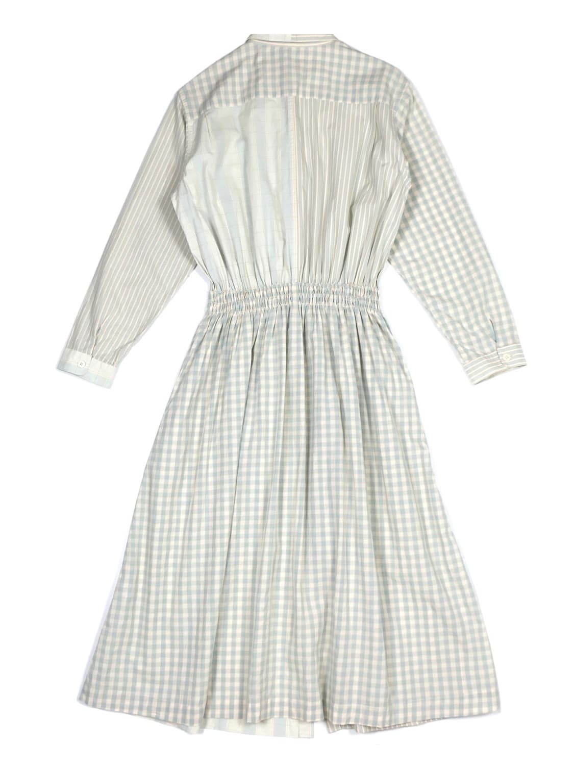 Ne-net pocket mix shirt dress 상품이미지4