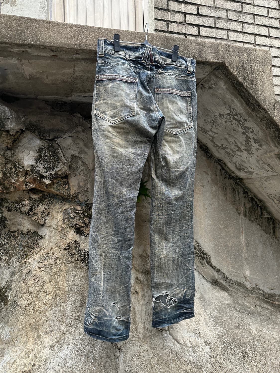 Superubis distressed denim jeans 상품이미지5