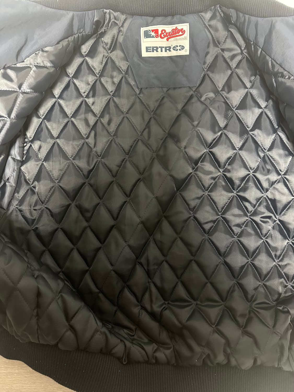 ERTR 팀 윈터 자켓 네이비 s사이즈 팝니다 상품이미지4