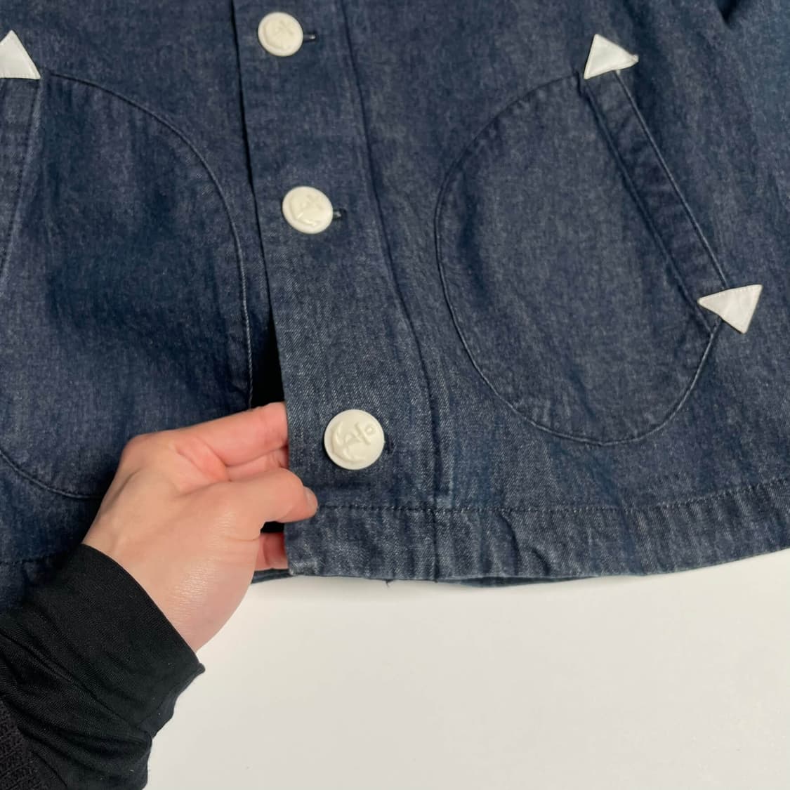 Pou dou dou 데님 후드 자켓 상품이미지4