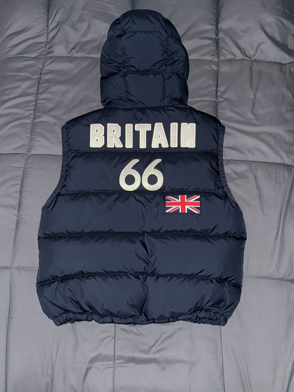 폴로 랄프로렌  빅포니 브리튼 패딩조끼 네이비 상품이미지2