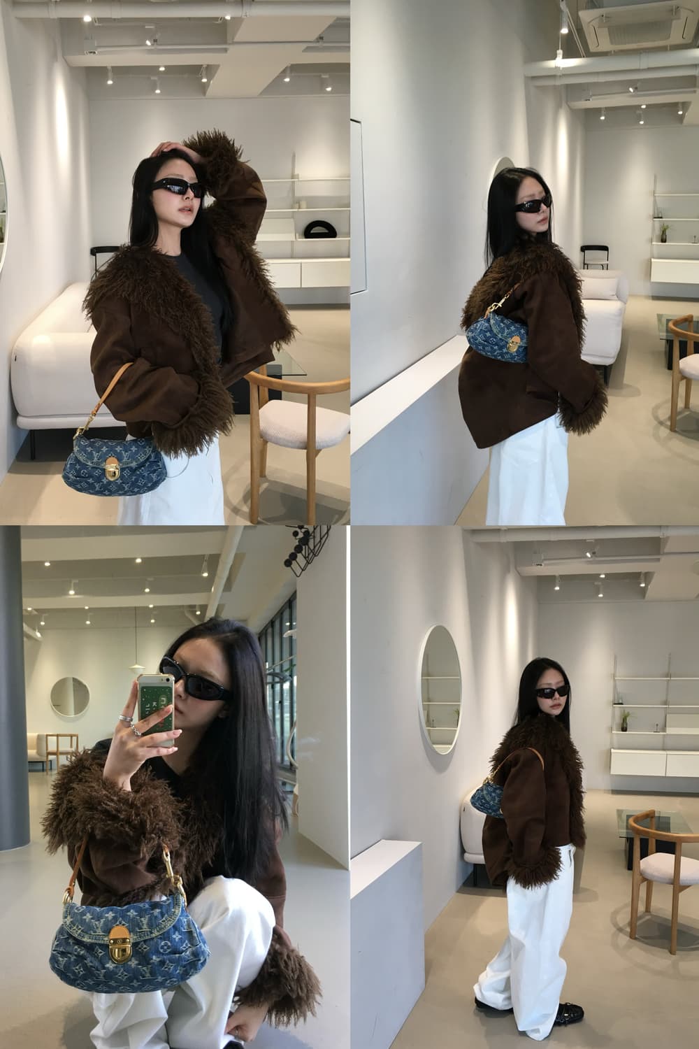 루이비통 데님 플리티백 상품이미지2