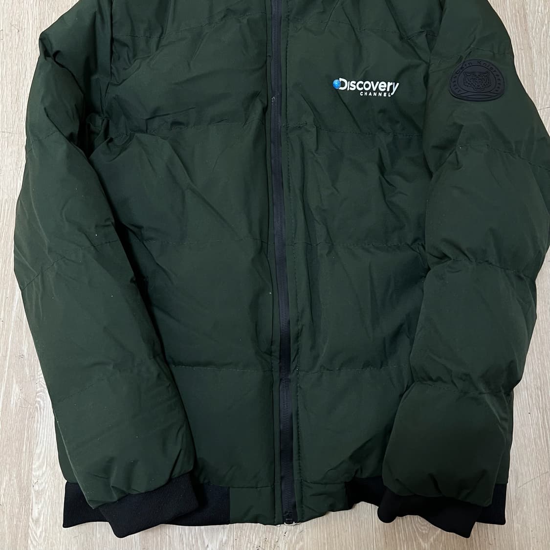 디스커버리 남성 로고 와펜 푸퍼 패딩 M/95  상품이미지5