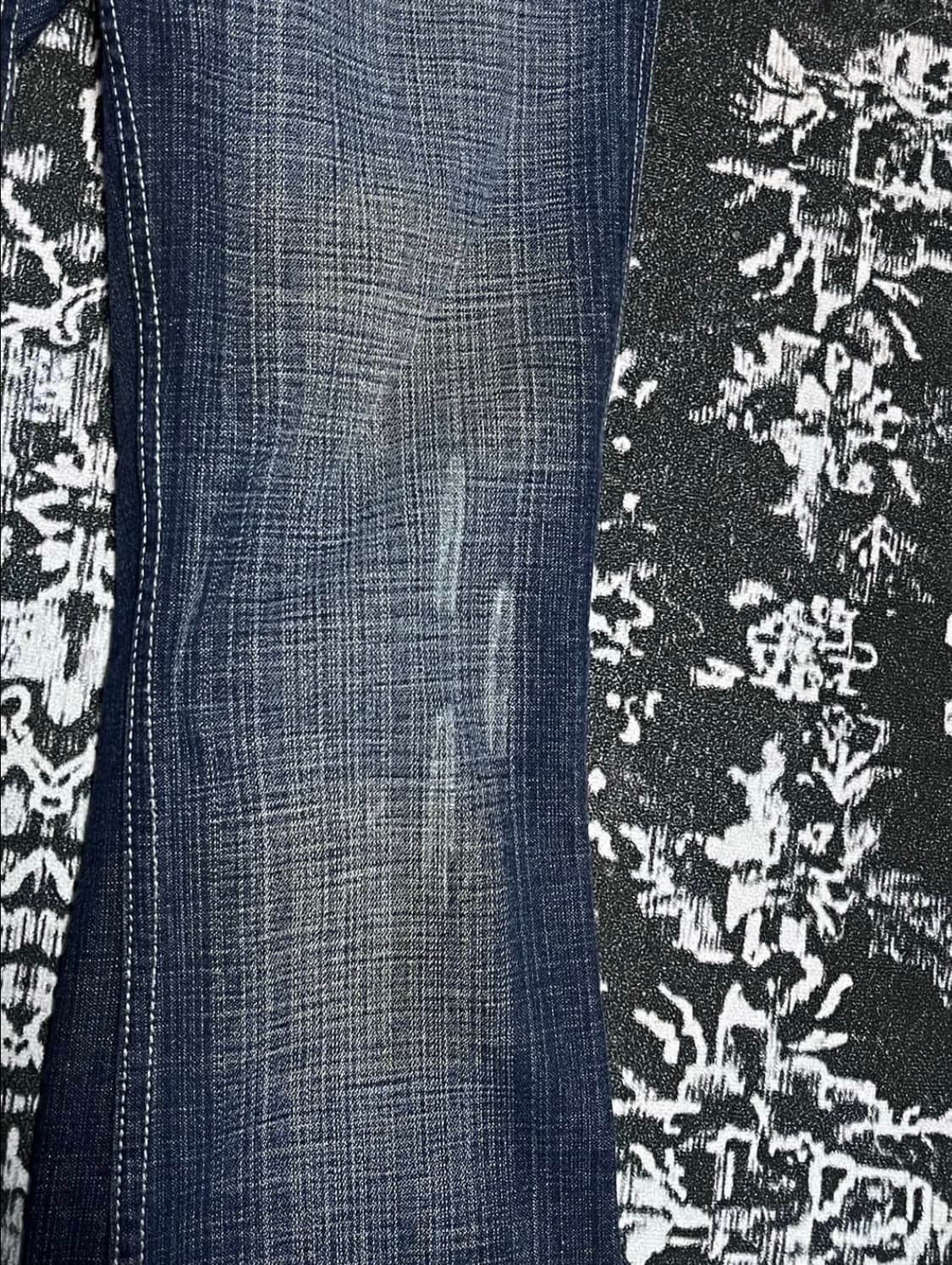 pinterest 앤틱데님 빈티지 y2k 2000‘s 데님 부츠컷 상품이미지2