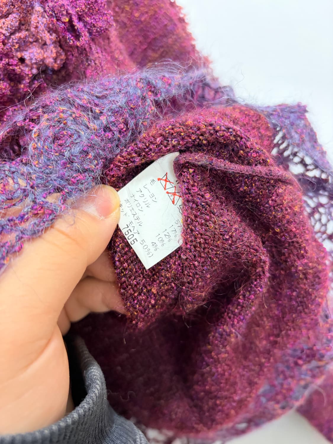 nonnon dori 빈티지 레이스 니트 자켓 상품이미지8