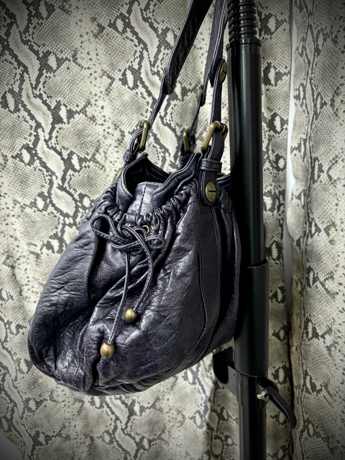 [GETARD DAREL Y2K] BB BAG Logo Purple Ov 상품이미지7