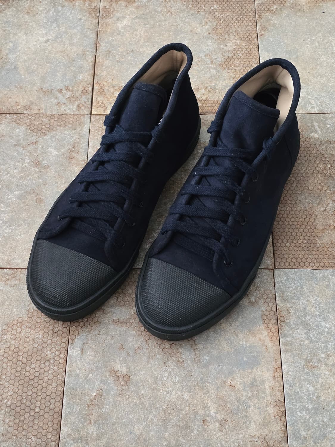 (260)아페쎄 apc 하이탑 스웨이드  상품이미지1