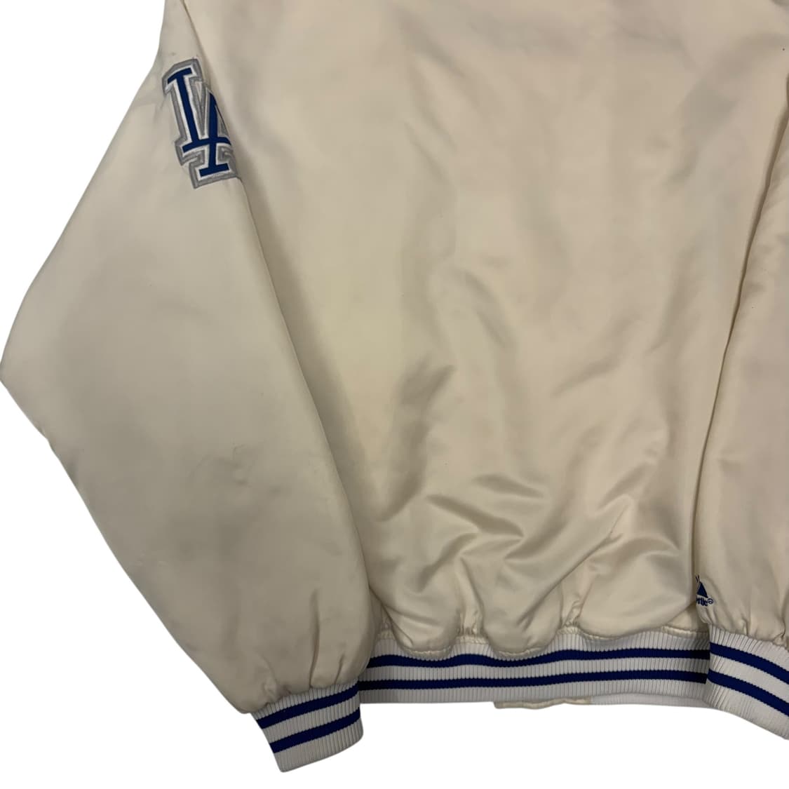 마제스틱 LA 다저스 화이트 바시티 자켓 M 상품이미지6