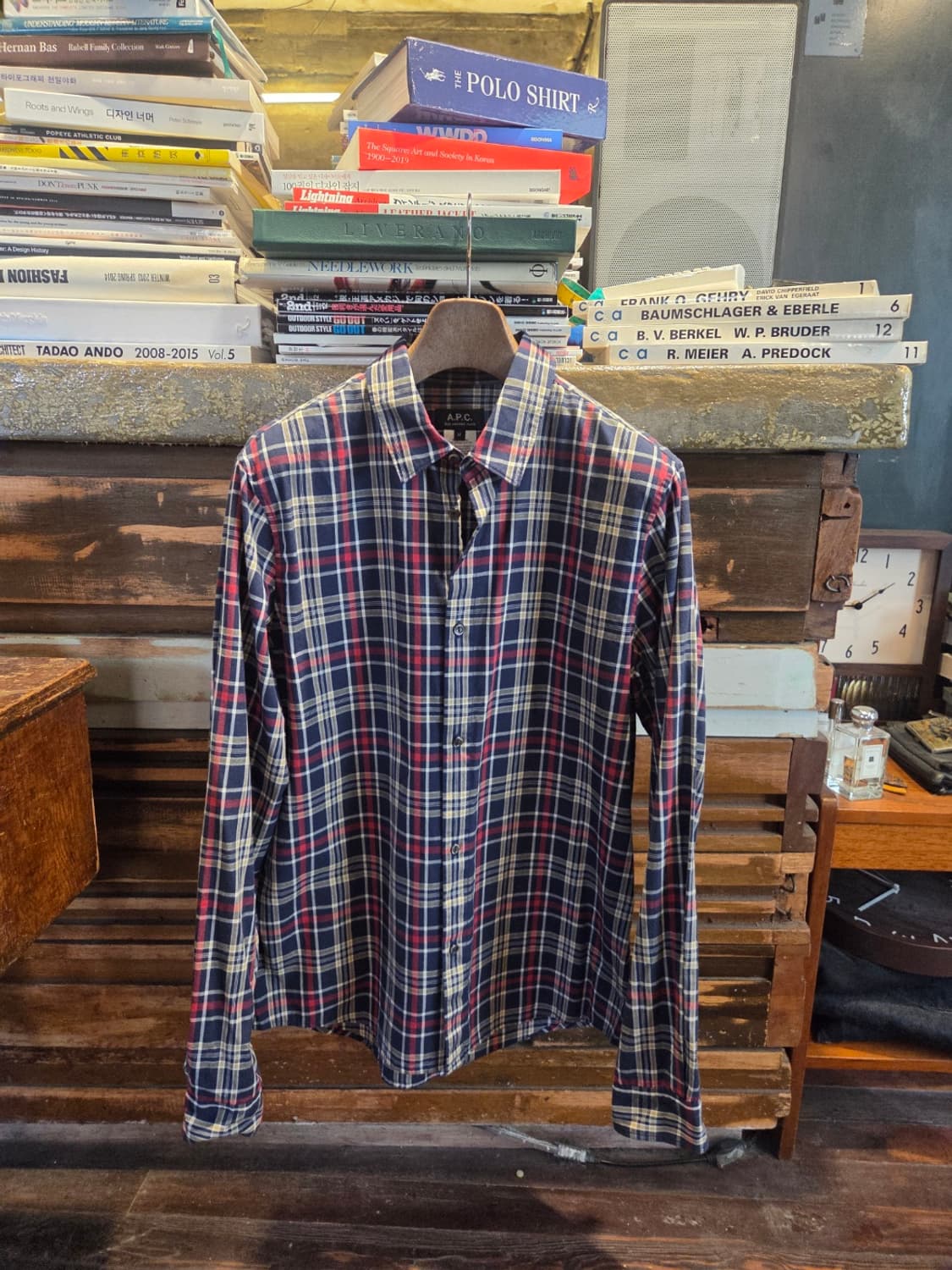 아페세 마드라스 셔츠 상품이미지1