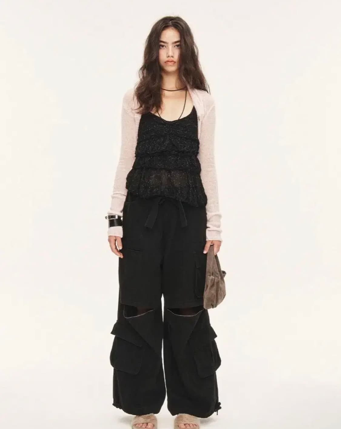 threetimes morgan cargo pants 모건 카고 팬츠 상품이미지1