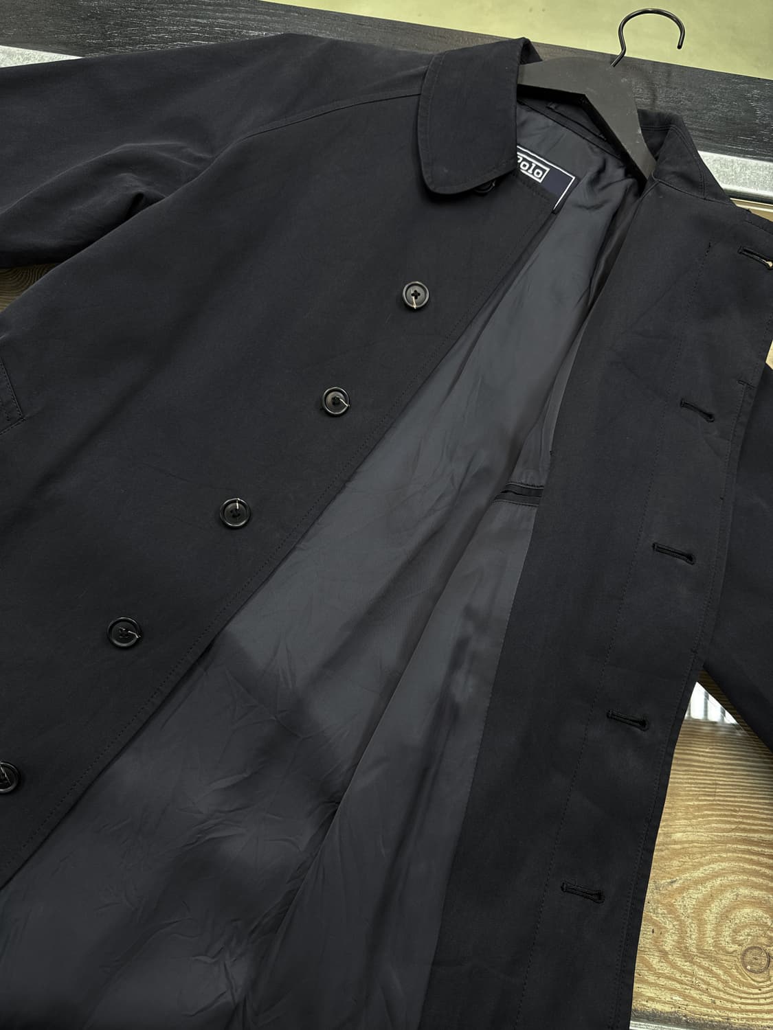 폴로 랄프로렌 90's 벨티드 트렌치 코트 상품이미지5