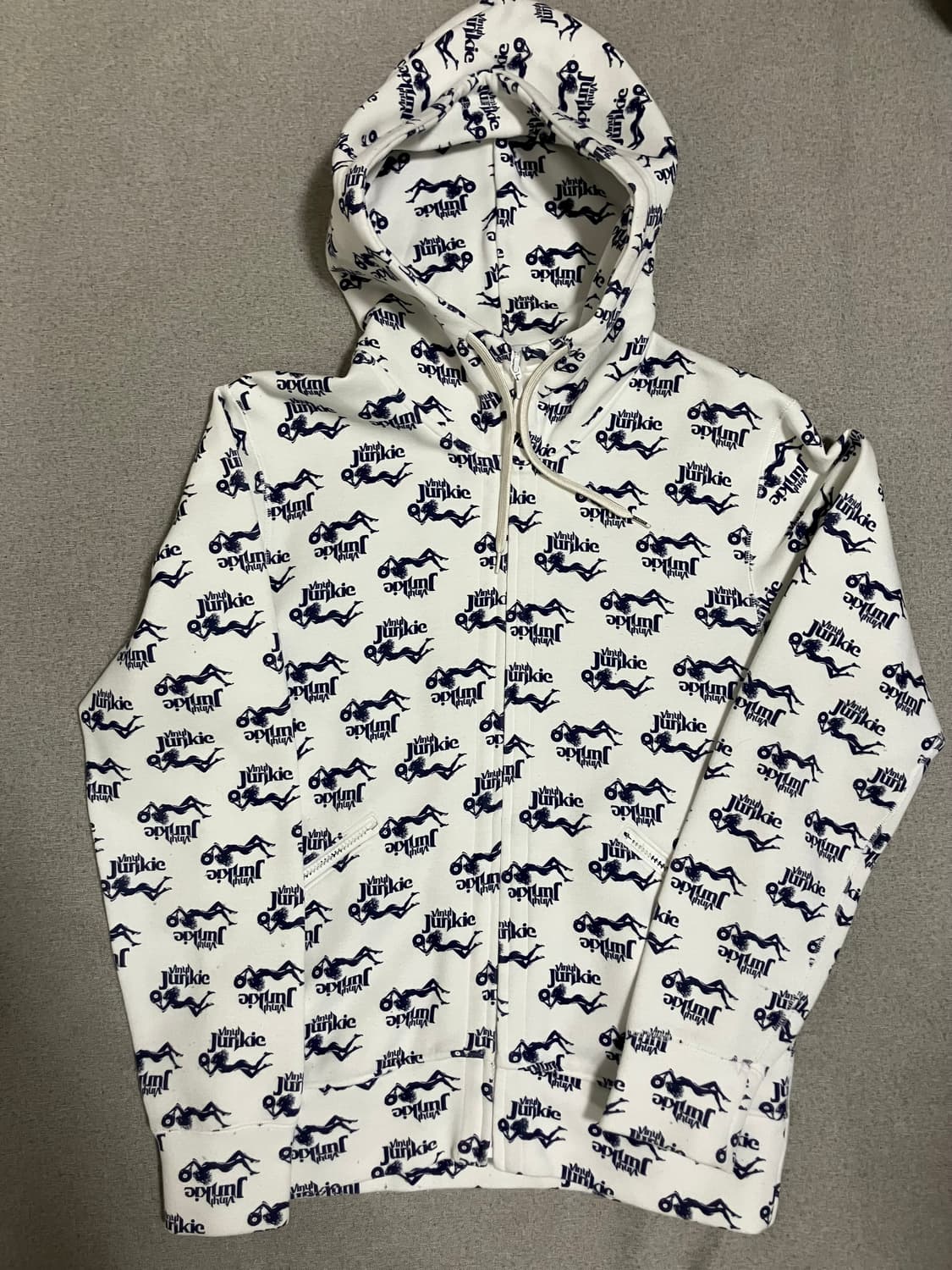 [S] 히스테릭 글래머 바이닐 히스걸 화이트 후디 상품이미지1