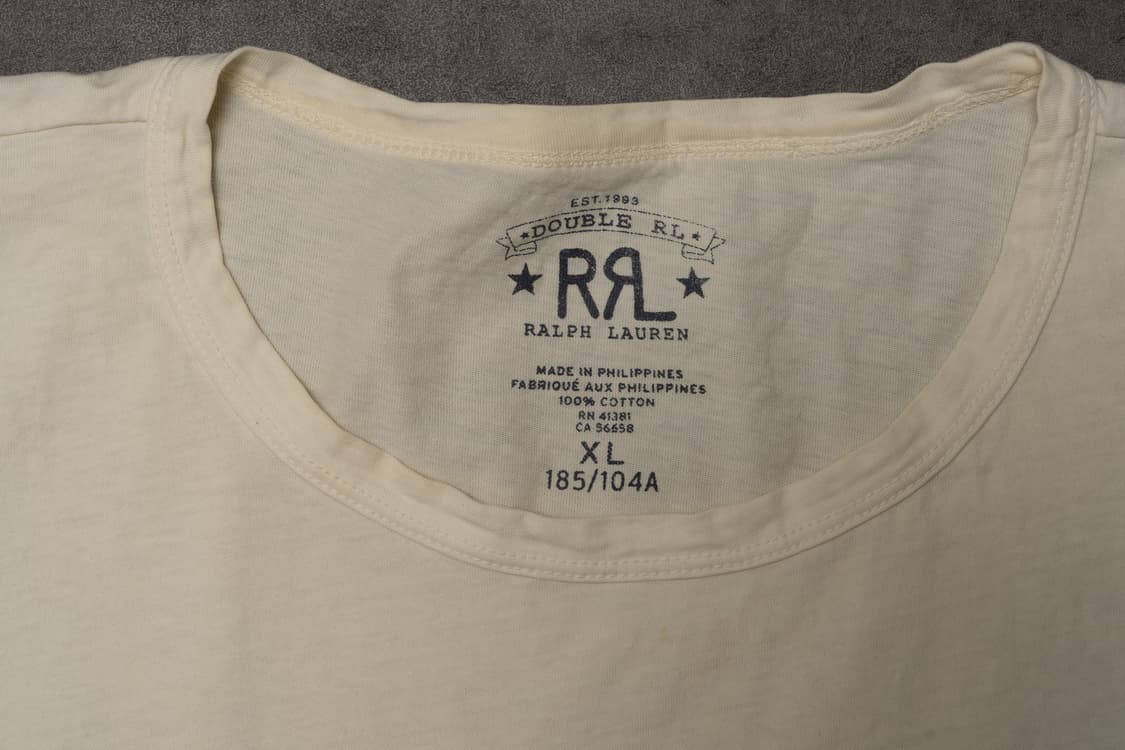 RRL 더블알엘 밀리터리 티셔츠 XL 상품이미지3