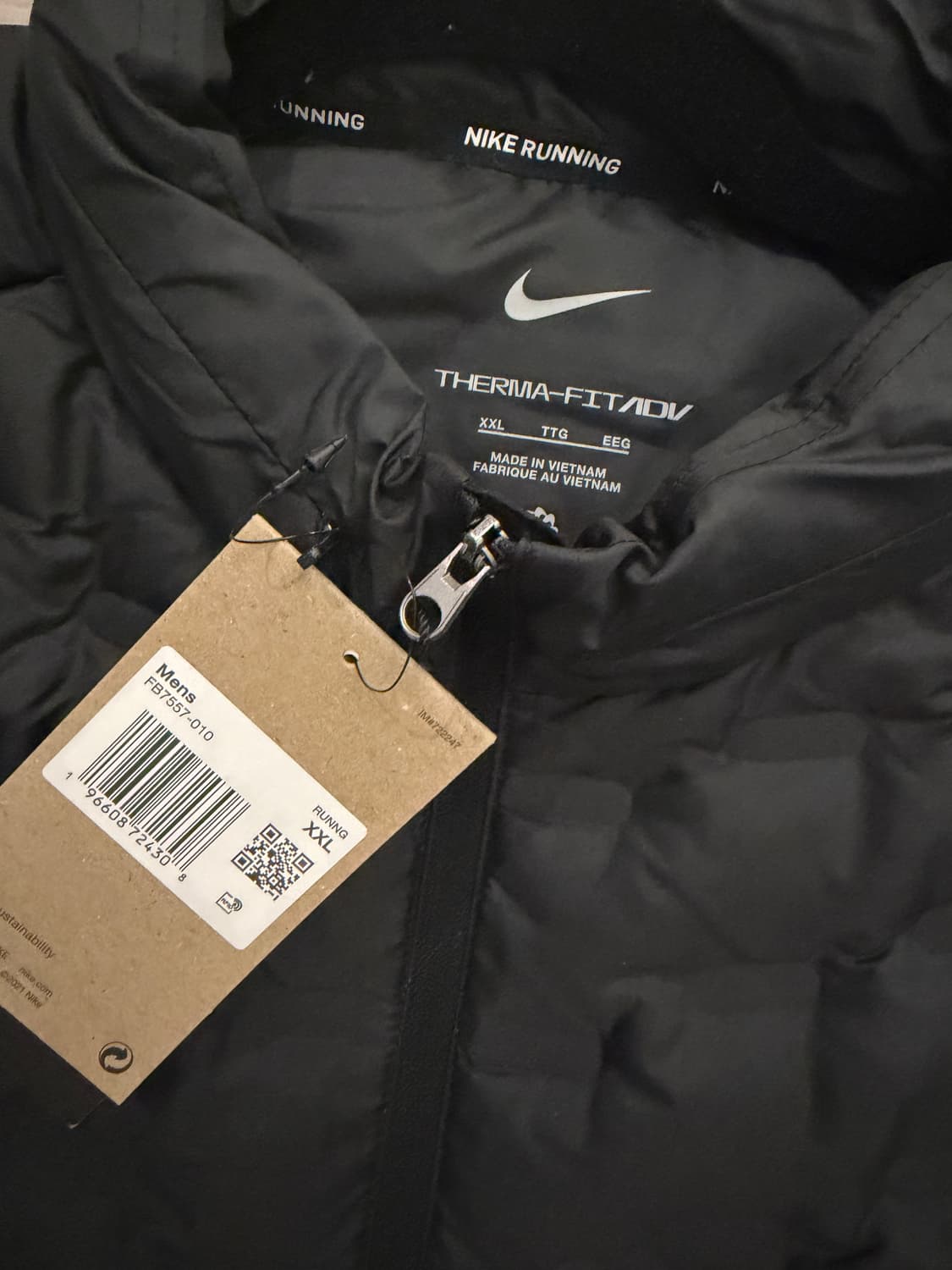 나이키 써마핏 러닝자켓 XXL 상품이미지2