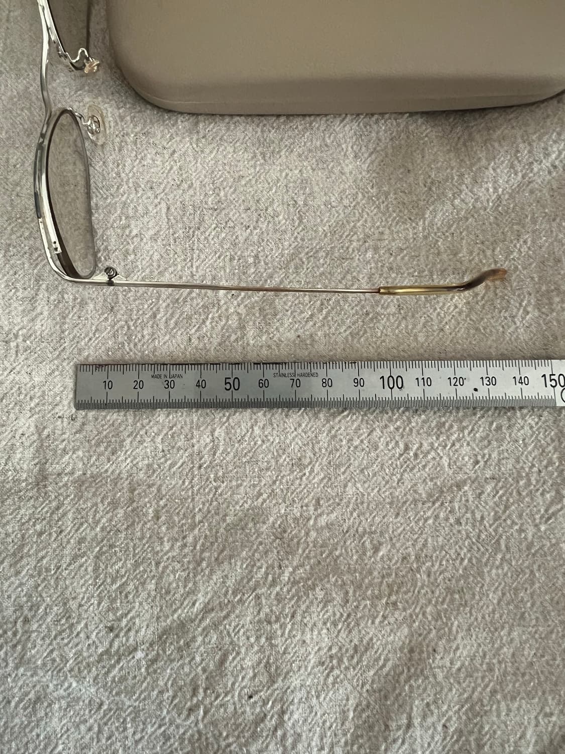 하쿠산메가네 백산안경 반무테 안경 상품이미지3