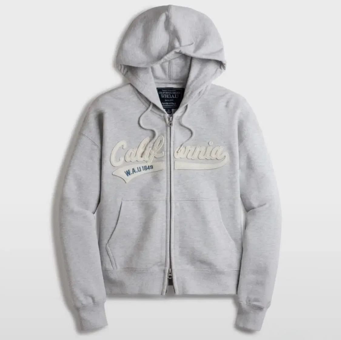 후아유 후드집업 S Patch Crop hood Zip-up 상품이미지1