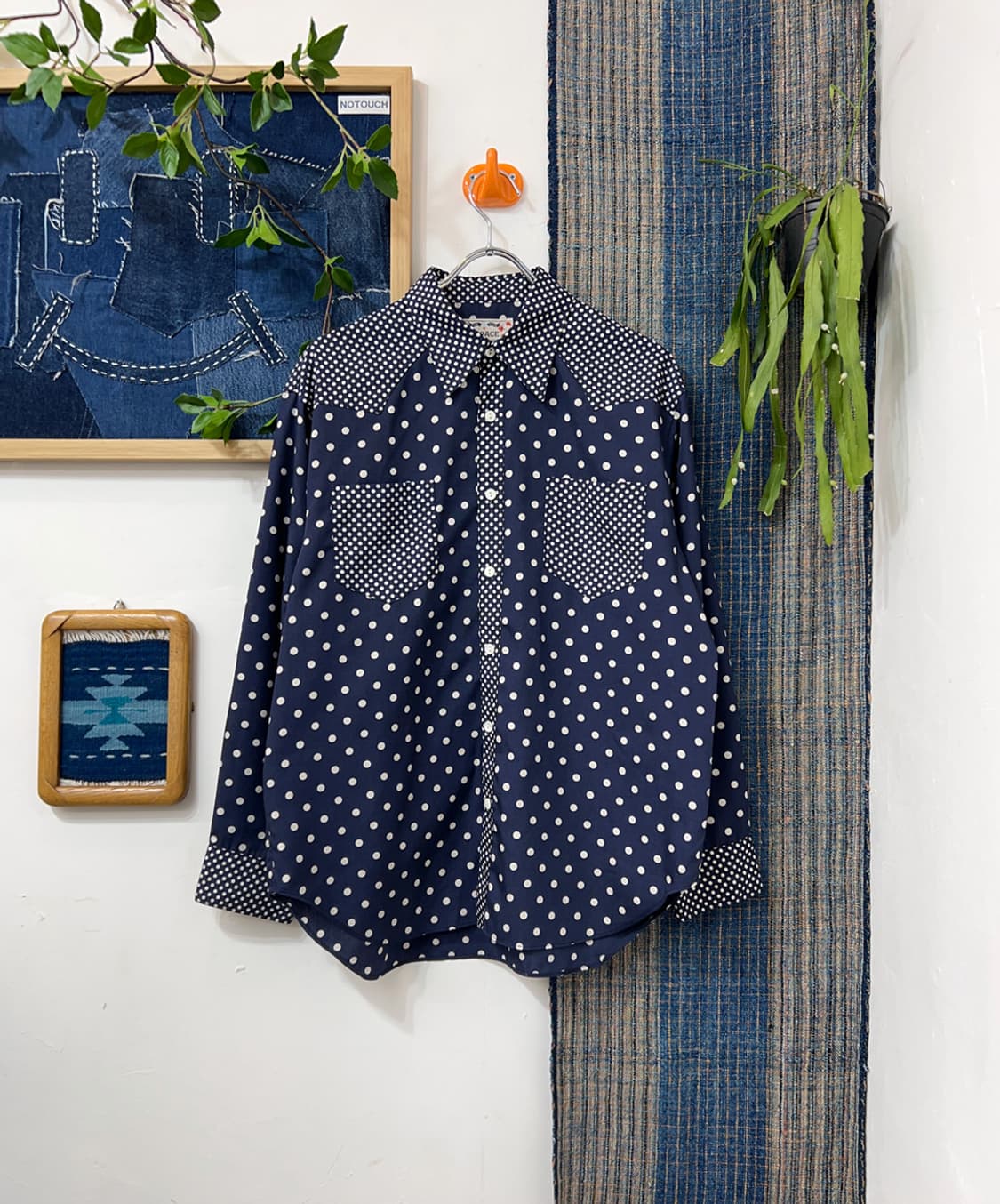 DGRACE    Dot Western Shirt 상품이미지1