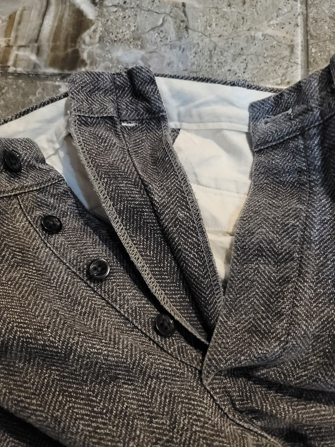 웨어하우스 헤링본 헤비코튼 팬츠  상품이미지4