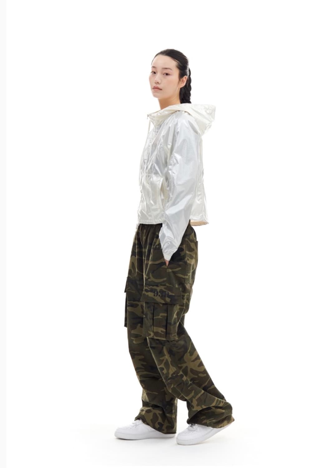 아카이브볼드 밀리터리 카고팬츠 카모 S 상품이미지4