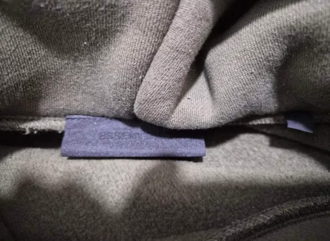 (새상품 L) 피어오브갓 에센셜 플리스 후드 밀리터리 상품이미지5