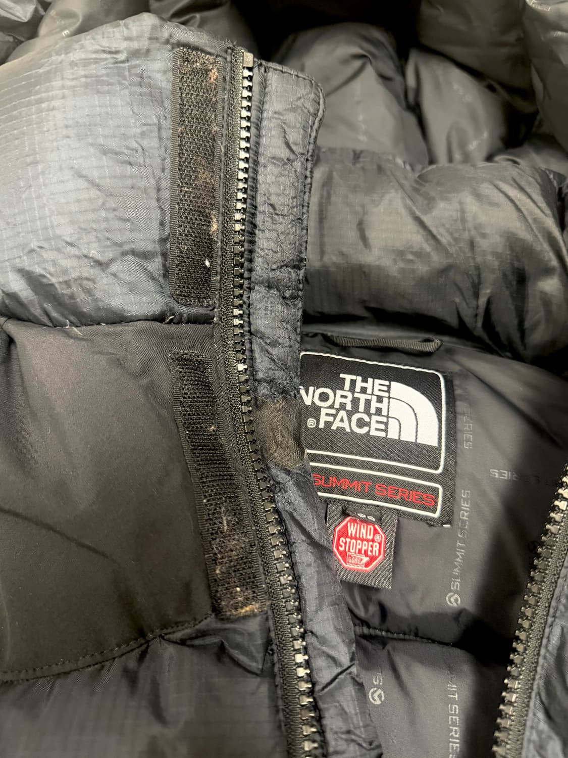 [정품] 노스페이스 써밋 윈드스토퍼 700 패딩 100 L 상품이미지6