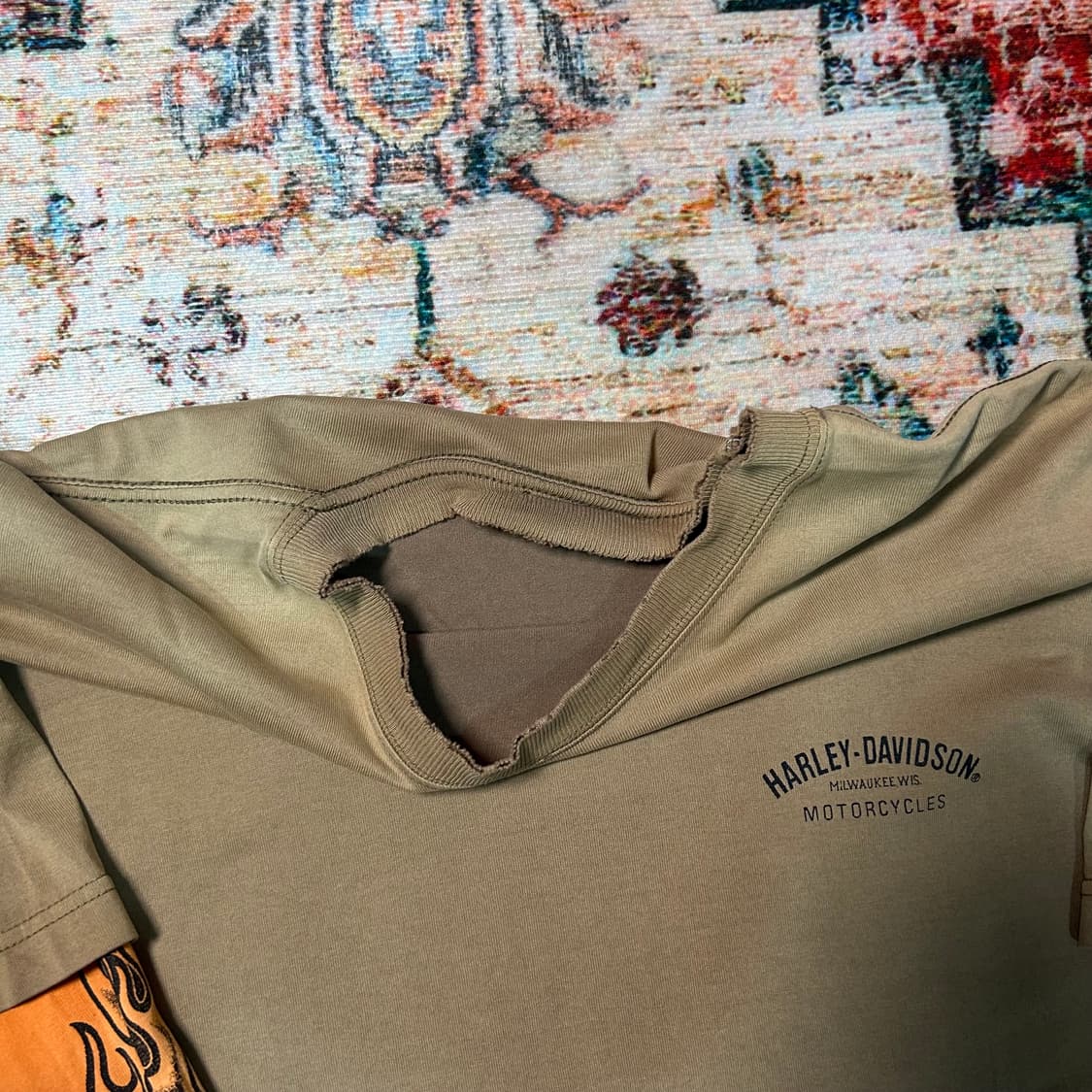 [XL] 할리데이비슨 레이어드 롱슬리브 상품이미지5