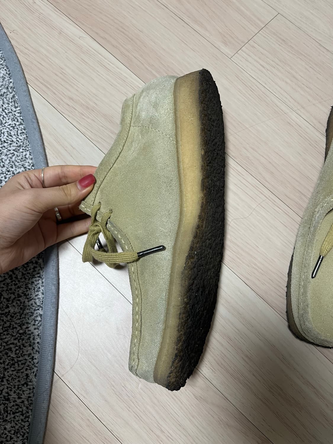 클락스 왈라비 스웨이드 메이플 275 상품이미지4