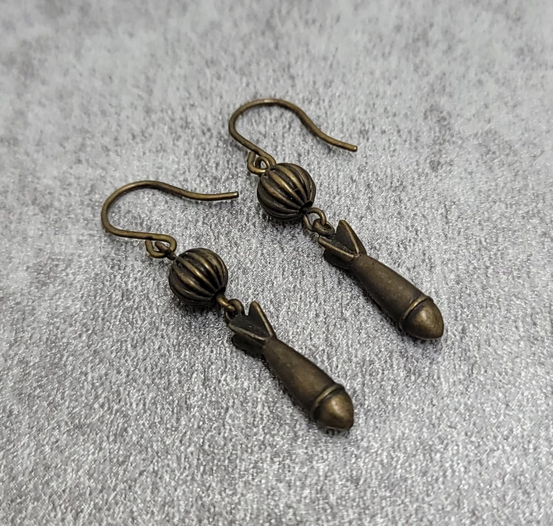vintage earrings 상품이미지2