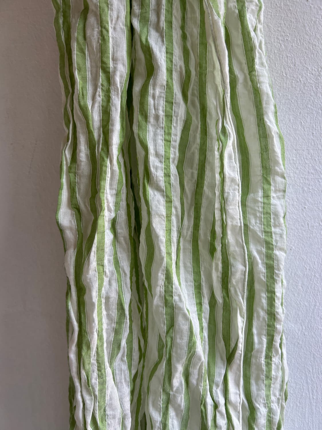 그린 스트라이프 스카프  상품이미지2