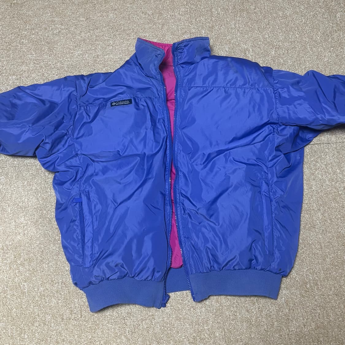 90's 콜롬비아 리버서블 다운자켓 상품이미지2