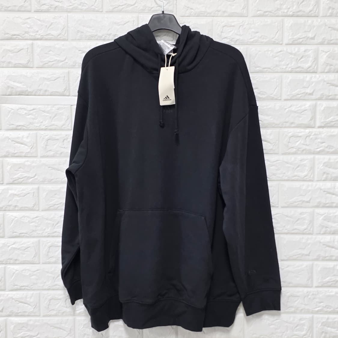 택포) 아디다스 블랙 후드티 3XL 새상품 상품이미지1