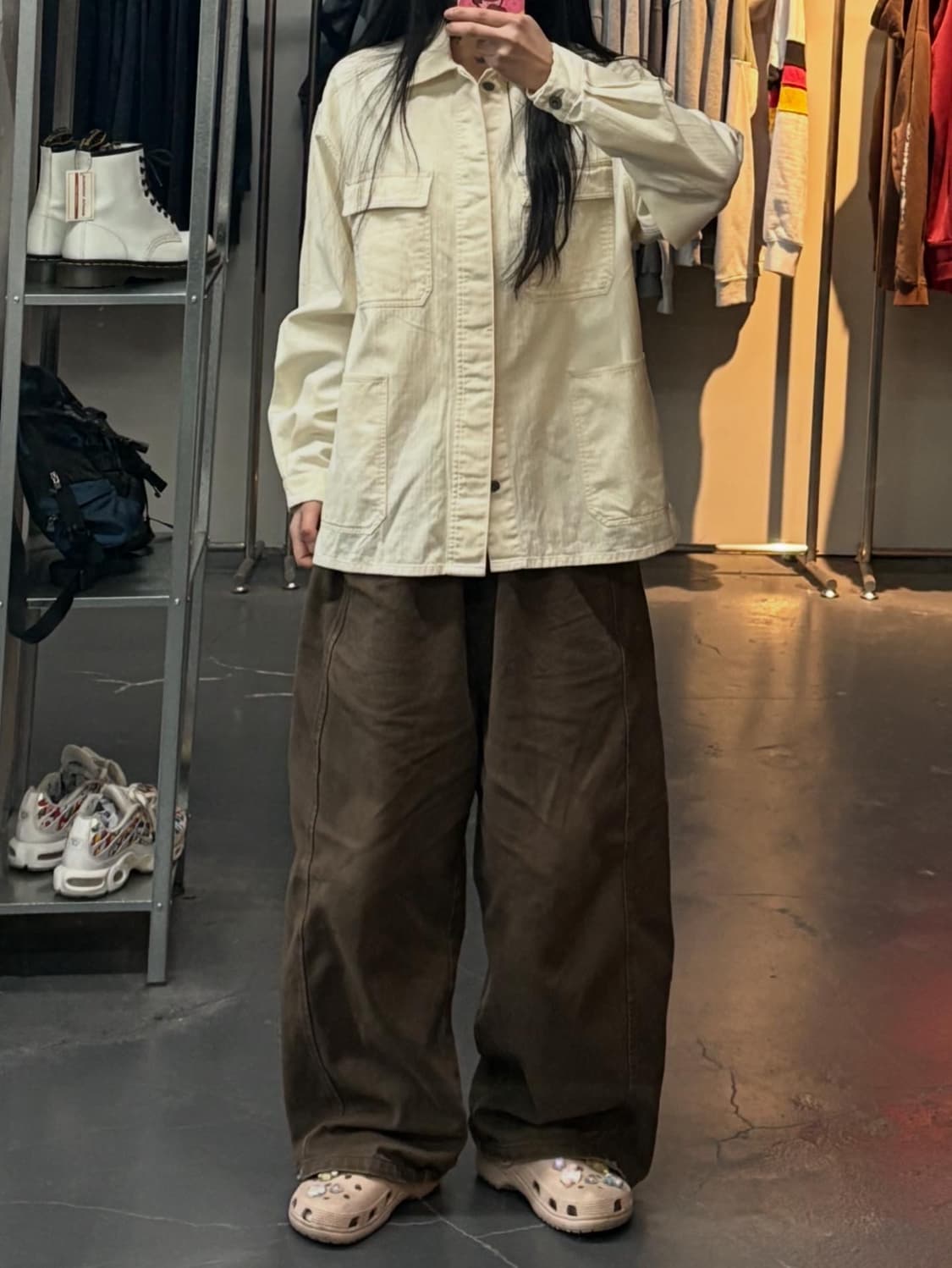 더블알엘 랄프로렌 코튼 헤링본 워크자켓 A3301 상품이미지1